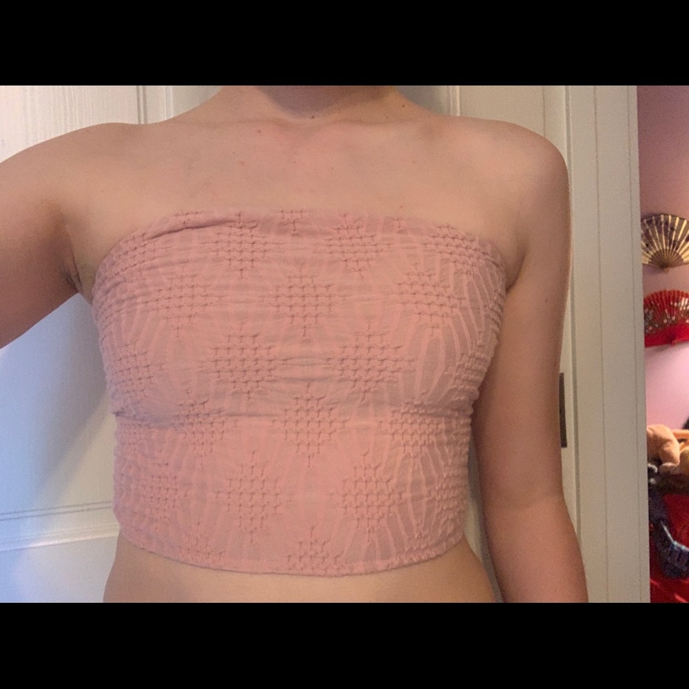 Light Pink Urban Outfitters Tube Top